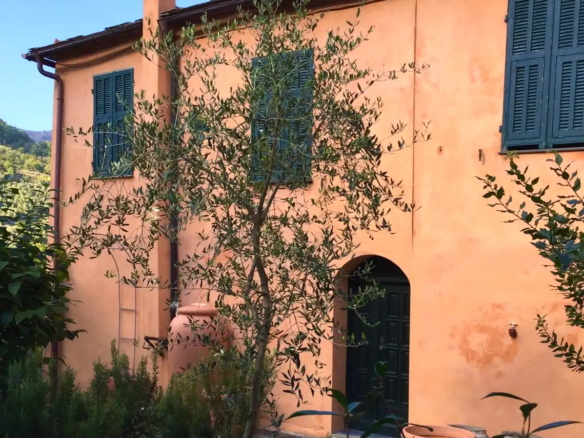Large village house with garden