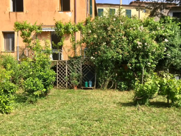 Large village house with garden