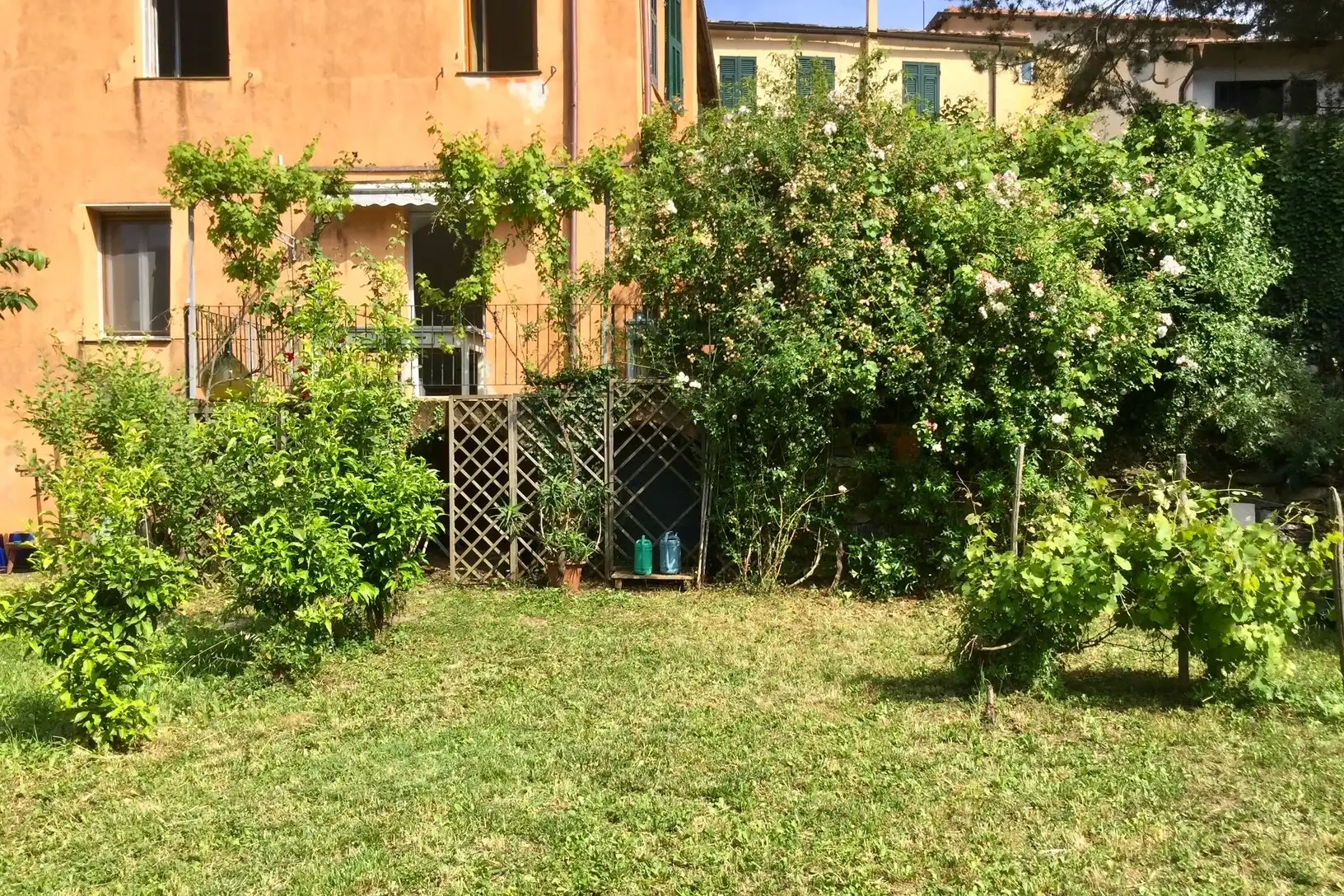 Large village house with garden