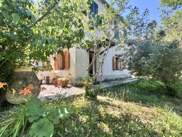 Part of a house with garden