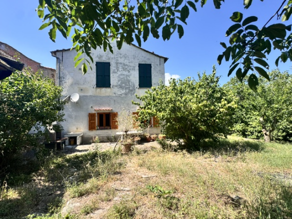 Part of a house with garden