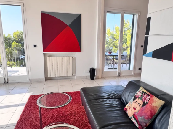 Traumblick – Wohnung mit Terrasse und Garten