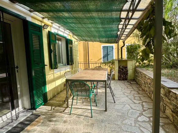 Restored house with garden and parking space