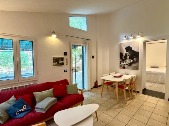 Restored house with garden and parking space