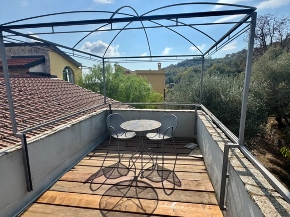 Tiny Village House with Roof Terrace and Guest Area