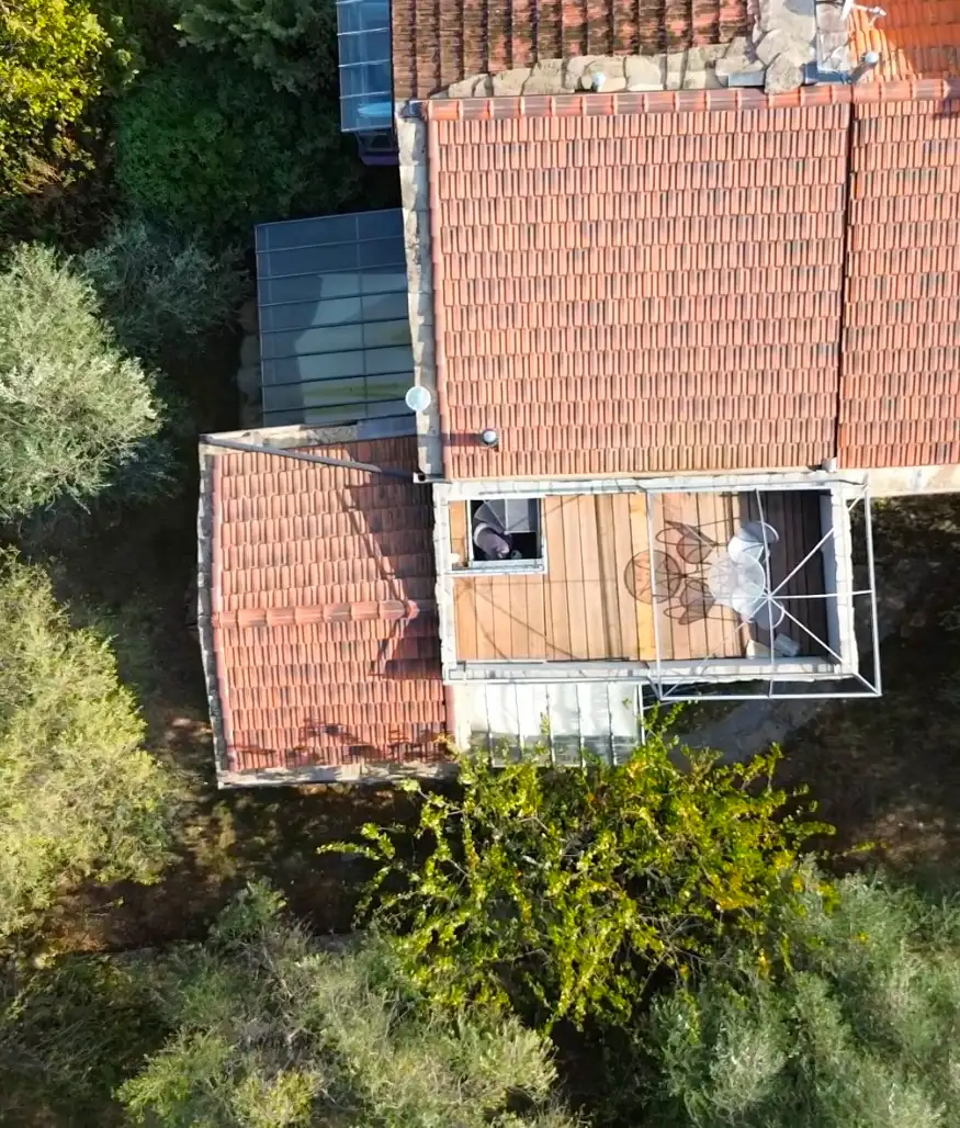 Tiny Village House with Roof Terrace and Guest Area