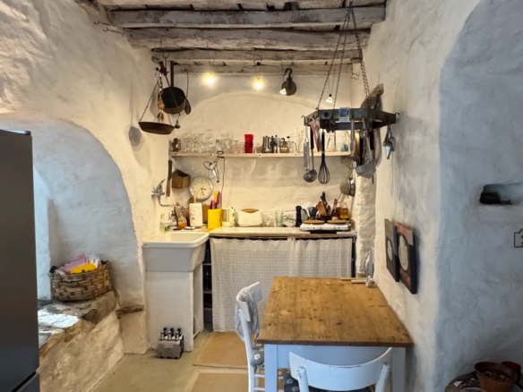Tiny Village House with Roof Terrace and Guest Area