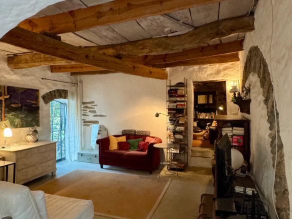 Tiny Village House with Roof Terrace and Guest Area