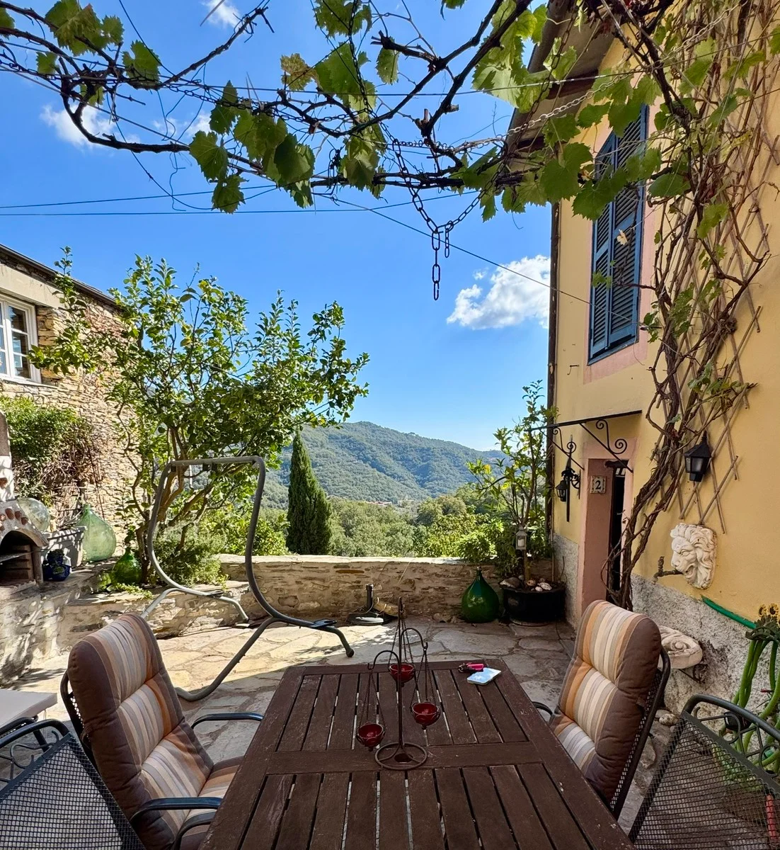 Unique village house with roof terrace and garden