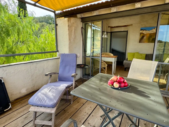 Charming village house with rooftop terrace & garden