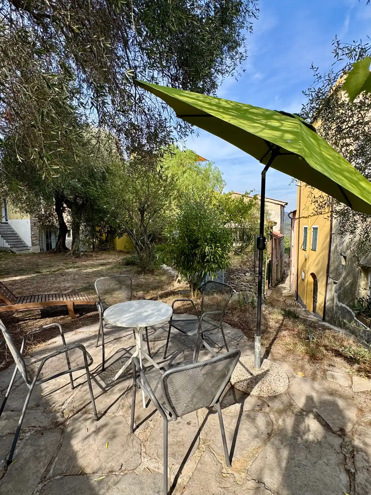 Restored house with garden and parking space