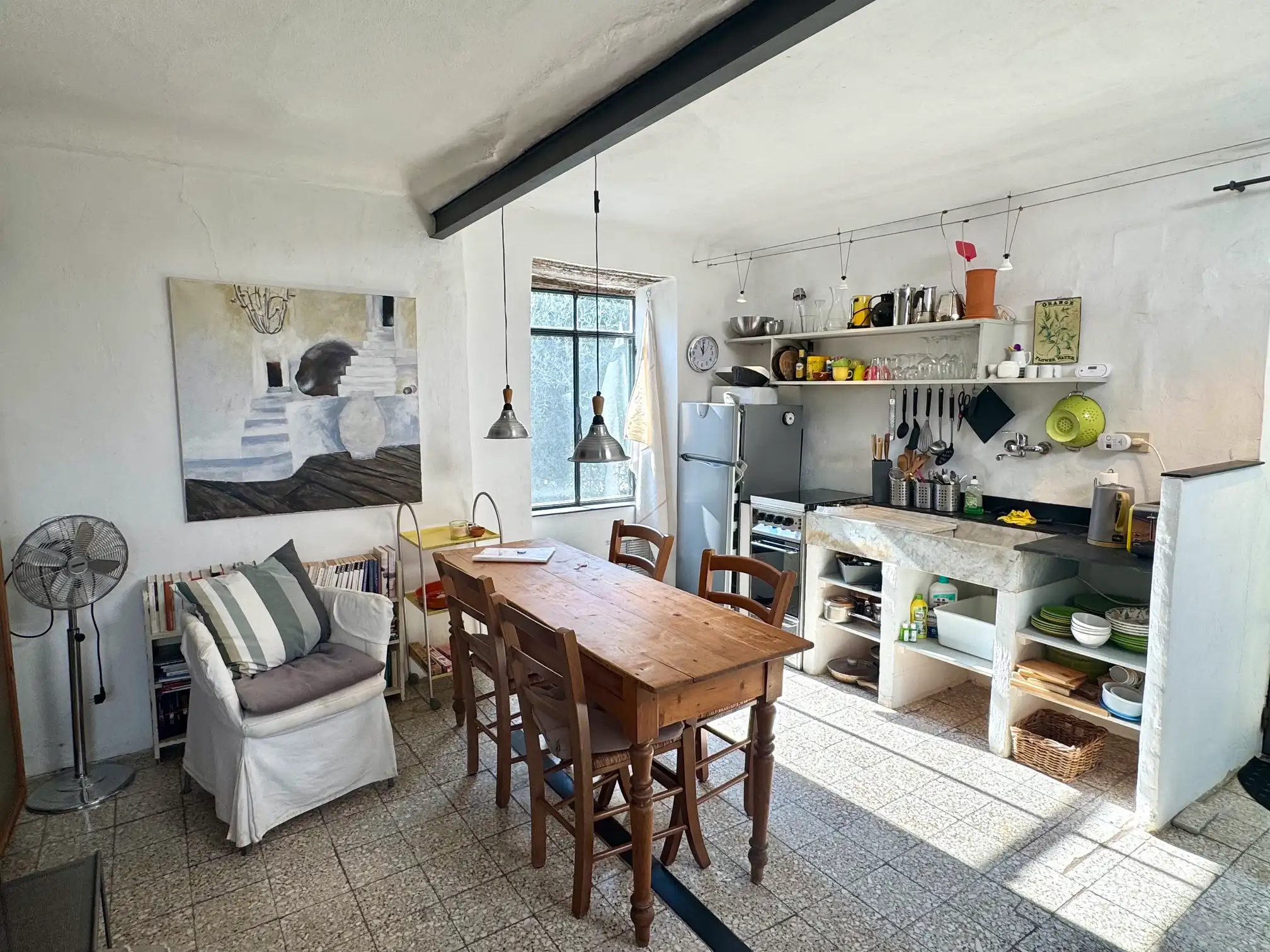 7 Tiny Village House with Roof Terrace and Guest Area
