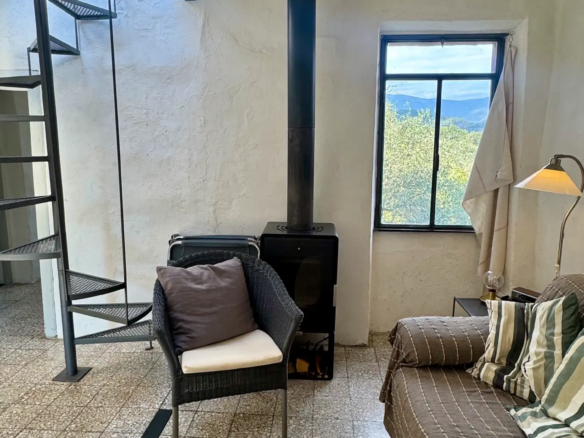 Tiny Village House with Roof Terrace and Guest Area
